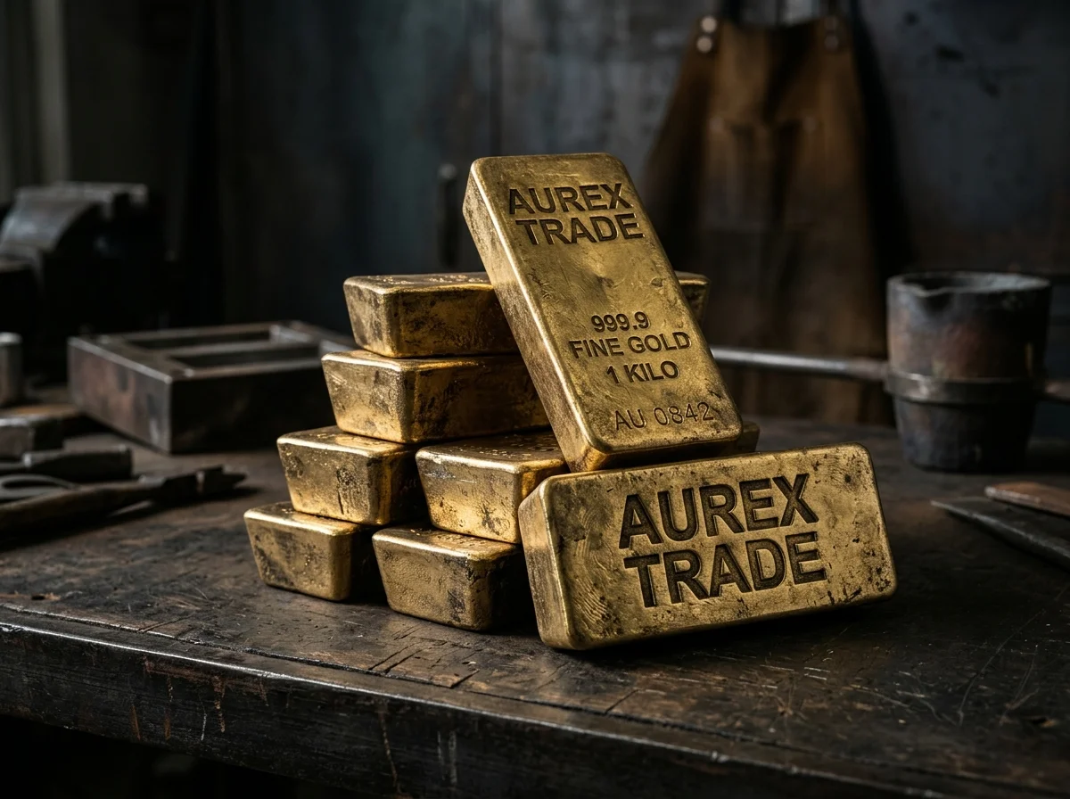 Cast Gold Ingots